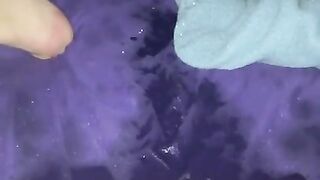 Huge piss puddles in bed