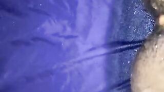 Huge piss puddles in bed