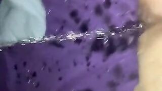 Huge piss puddles in bed