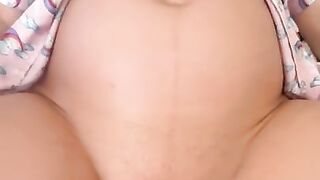 Fucking my pregnant girl with my big cock