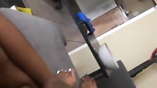 Slim Pretty Feet Sideways