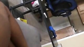 Slim Pretty Feet Sideways