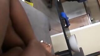 Slim Pretty Feet Sideways