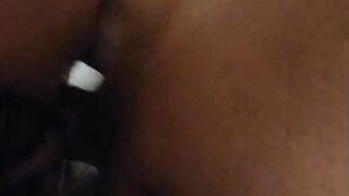 My hard cock in her little french amateur pussy