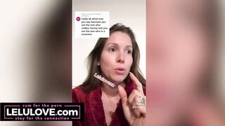 Babe spreads & gapes pussy SUPER wide EXTREME closeup impregnation JOI - Lelu Love