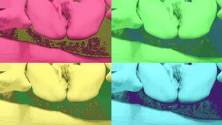 Streaming and Playing with Pussy. Finger in Ass. Lovense Lush