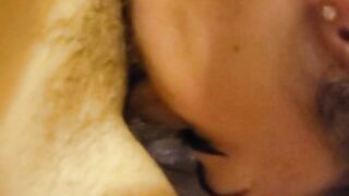 Latin Girl Deepthroat like a PRO. come in Throat. RAW