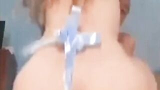 Super Hot Petite Anal Riding Huge Cock