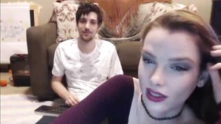 watch porn and bate with friends gf