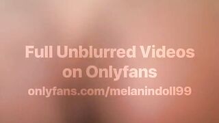 petite ebony riding dildo creamy pussy