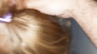 Red showing how she wants her cunt rubbed