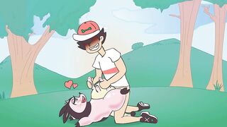 Miltank x Ash! Rule34 Animation