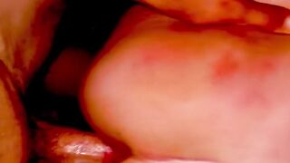 Rave slut cheating wife in fishnets