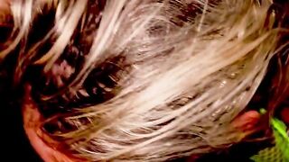 Rave slut cheating wife in fishnets