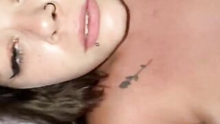 Emo teen takes daddy’s cock