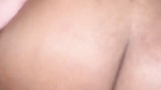 Pounding his pussy from the back