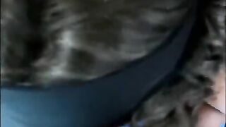 Ebony Honey's workout session with personal trainer