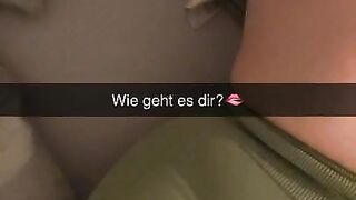 Cheating Girlfriends fucks Anal for Guy Snapchat German