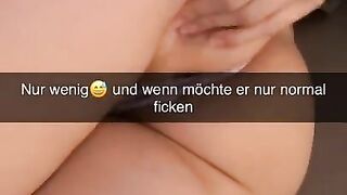 Cheating Girlfriends fucks Anal for Guy Snapchat German