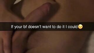 My Cheating Girlfriend fucks Anal for Guy on Snapchat