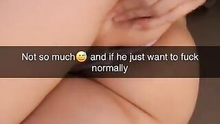 My Cheating Girlfriend fucks Anal for Guy on Snapchat