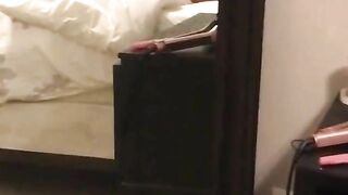 Amateur MILF rides stranger reverse cowgirl and cums hard while cuckold boyfriend films!