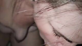 He loves when I deep throat his cock