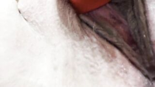 Juicy fat pussy up close