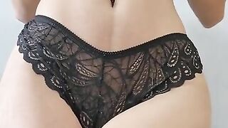 Latina cheerleader wearing dark stockings on her brown skin - melaniedubb