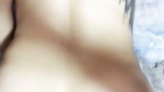 ✨PHAT ASS✨ WIFE RIDES DICK DOGGY STYLE AND GETS JUICY???? ⭐FULL VIDEO ONLY ON ONLYFANS⭐