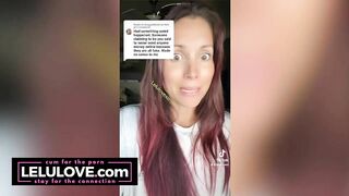 Babe showing fairy hair slowmotion hairplay, naked yoga & stretching, clapping booty cheeks, stockings heels - Lelu Love