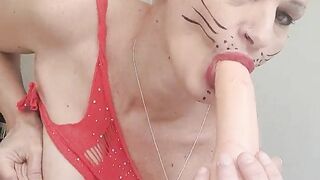 The best Hot Cat women bj