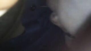 Going wild sucking his dick!!