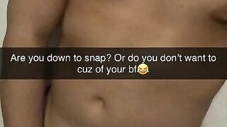 Turkish Teen cheats with Guy during Camping Snapchat