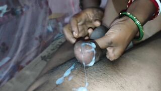 Cum in mouth cumshot ball busting oral sex mukhmaithun blowjob handjob femdom hasband panis milking Indian blowjob