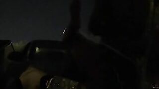 fucking on hood of car almost caught