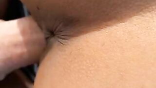 Teen fucked on canoe