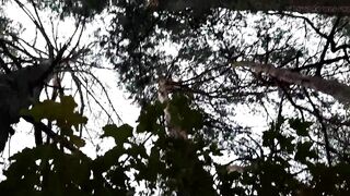 I masturbated in the park and a stranger girl helped me cum - Lesbian-illusion