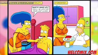 Krustie's Vacation Camp with hot chicks! - The Simptoons