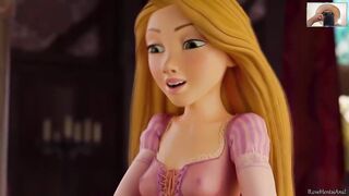 Rapunzel first blowjob 4K UHD