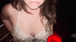 Amateur sex wife cheats on her husband in a night club with his best friend