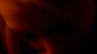 Girlfriends learning to swallow cum