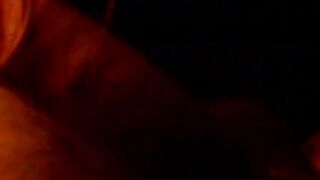 Girlfriends learning to swallow cum