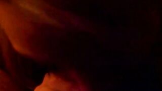 Girlfriends learning to swallow cum