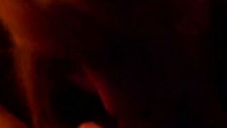 Girlfriends learning to swallow cum