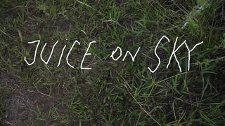 hairy natural girl on the meadow