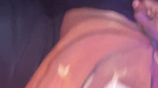 I painted Some ass like a pumpkin then smashed it