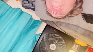 Sloppily eating my wife’s pussy