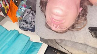 Sloppily eating my wife’s pussy