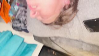 Sloppily eating my wife’s pussy